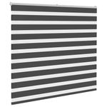 Casa si Gradina - Textile si covoare - Rulouri si jaluzele - Jaluzea tip zebra neagra latime tesatura 160,9 cm poliester, mărime 165x100 cm - Infinity.ro