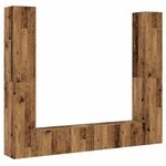 Casa si Gradina - Mobilier - Comode si corpuri - Comode - Dulapuri TV montate pe perete 6 buc Lemn vechi lemn prelucrat - Infinity.ro
