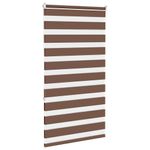 Casa si Gradina - Textile si covoare - Rulouri si jaluzele - Jaluzea tip zebra maro latime tesatura 65,9 cm poliester, mărime 70x150 cm - Infinity.ro