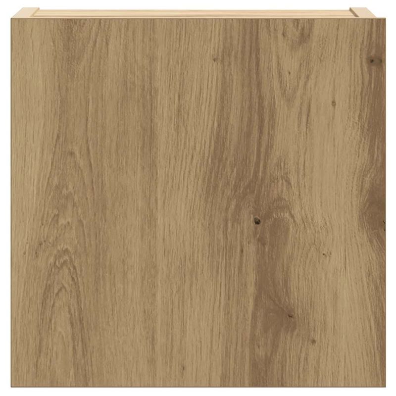 Casa si Gradina - Mobilier - Seturi de mobilier - Seturi living - Set dulap TV 5 piese montat pe perete Stejar artizanal - Infinity.ro