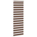 Casa si Gradina - Textile si covoare - Rulouri si jaluzele - Jaluzea tip zebra maro latime tesatura 65,9 cm poliester, mărime 70x200 cm - Infinity.ro