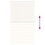 Casa si Gradina - Textile si covoare - Rulouri si jaluzele - Jaluzea tip zebra 130x200 cm latime tesatura 125,9 cm poliester, bej marmorat - Infinity.ro