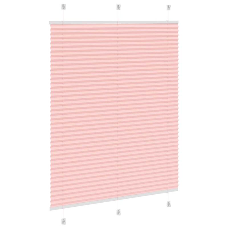 Casa si Gradina - Textile si covoare - Rulouri si jaluzele - Jaluza plisata roz 105x100 cm Latime tesatura 104,4 cm - Infinity.ro