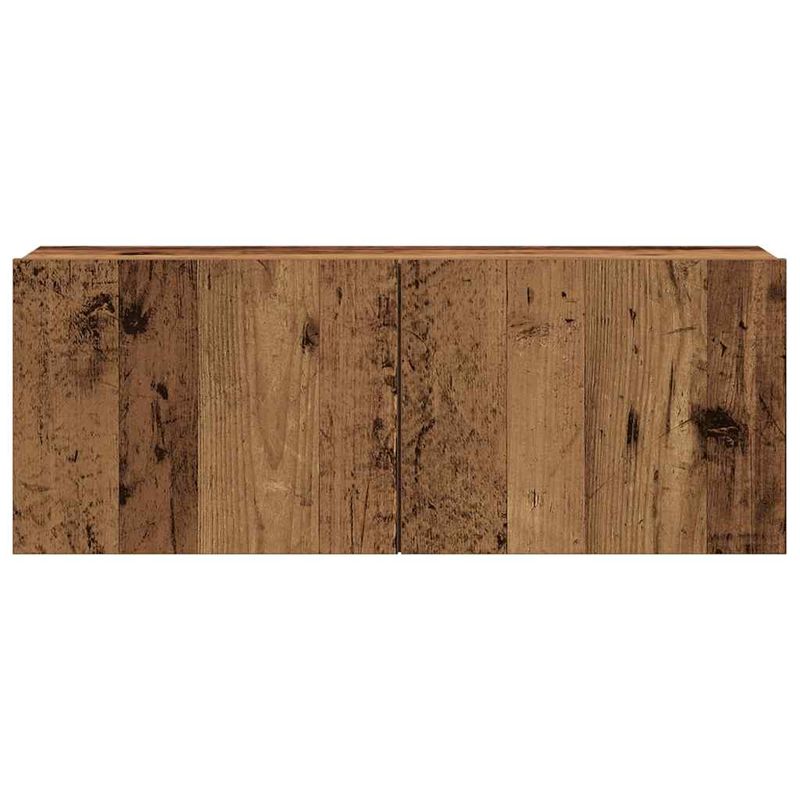 Casa si Gradina - Mobilier - Comode si corpuri - Comode - Dulapuri TV montate pe perete 4 buc Lemn vechi lemn prelucrat - Infinity.ro