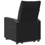 Casa si Gradina - Mobilier - Scaune si fotolii - Fotolii - Fotoliu electric rabatabil cu ridicare, negru, textil - Infinity.ro