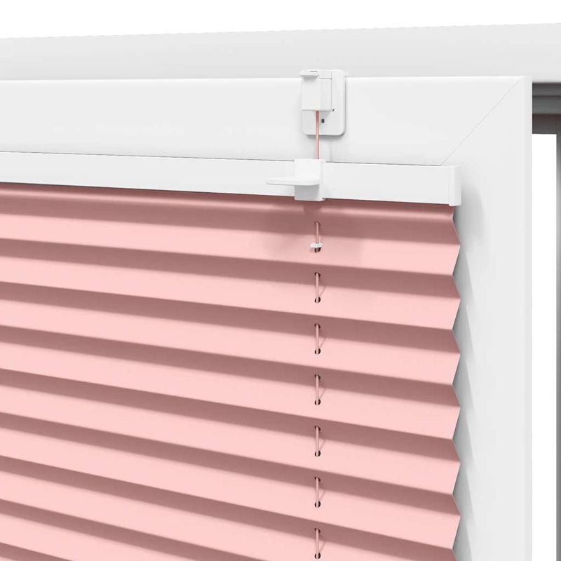 Casa si Gradina - Textile si covoare - Rulouri si jaluzele - Jaluza plisata roz 85x150 cm Latime tesatura 84,4cm poliester - Infinity.ro