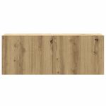 Casa si Gradina - Mobilier - Seturi de mobilier - Seturi living - Set dulap TV 8 piese montat pe perete Stejar artizanal - Infinity.ro