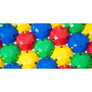 Mozaic pentru copii, cu 80 de piese, multicolor