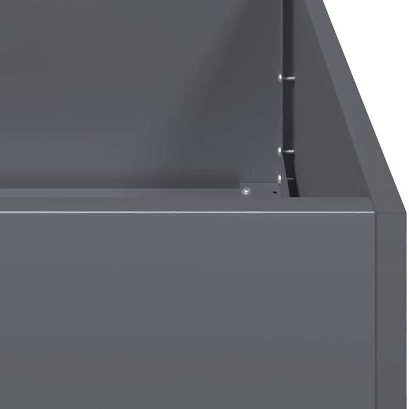 Casa si Gradina - Gradinarit si plante - Plante si ghivece - Ghivece si suporturi - Jardiniera Antracit 120x40x40 cm Otel laminat la rece - Infinity.ro