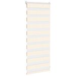 Casa si Gradina - Textile si covoare - Rulouri si jaluzele - Jaluzea tip zebra 60x100 cm latime tesatura 55,9 cm poliester, bej marmorat - Infinity.ro