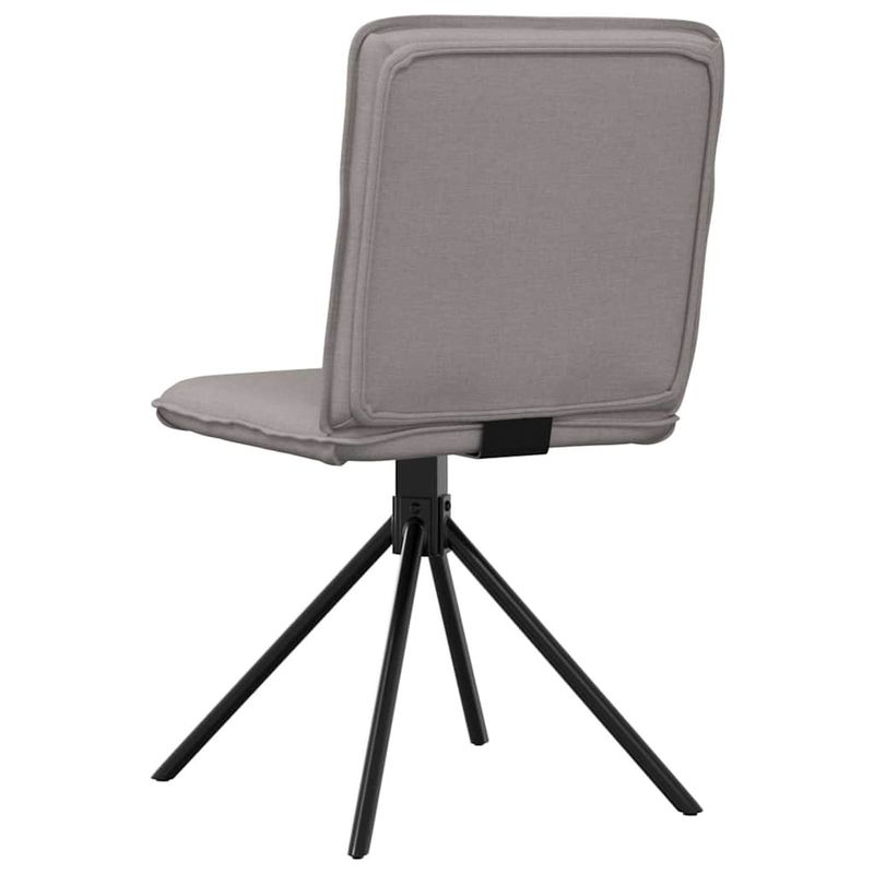 Casa si Gradina - Mobilier - Scaune si fotolii - Scaune - Scaune de bucatarie, 2 buc., gri taupe, material textil - Infinity.ro