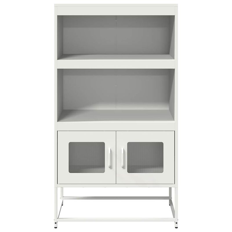 Casa si Gradina - Mobilier - Comode si corpuri - Corpuri bucatarie - Dulap inalt, alb, 68x39x123 cm, otel - Infinity.ro