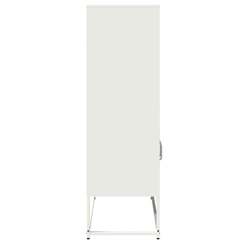 Casa si Gradina - Mobilier - Comode si corpuri - Corpuri bucatarie - Dulap inalt, alb, 68x39x123 cm, otel - Infinity.ro