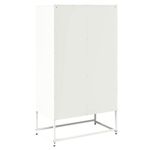 Casa si Gradina - Mobilier - Comode si corpuri - Corpuri bucatarie - Dulap inalt, alb, 68x39x123 cm, otel - Infinity.ro