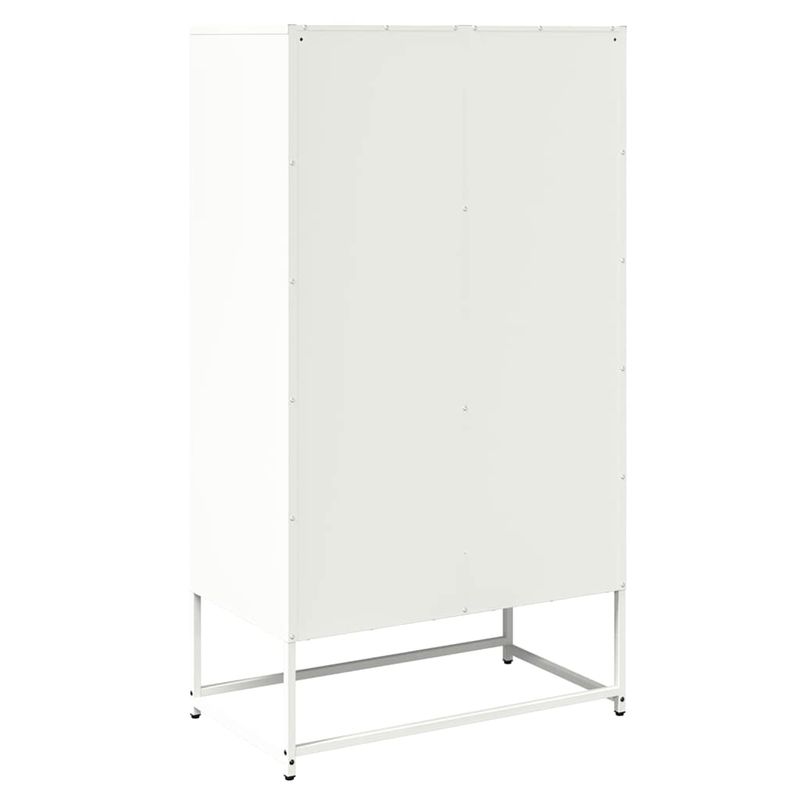 Casa si Gradina - Mobilier - Comode si corpuri - Corpuri bucatarie - Dulap inalt, alb, 68x39x123 cm, otel - Infinity.ro