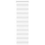 Casa si Gradina - Textile si covoare - Rulouri si jaluzele - Jaluzea tip zebra alb latime tesatura 45,9 cm poliester, mărime 50x100 cm - Infinity.ro