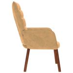 Casa si Gradina - Mobilier - Scaune si fotolii - Fotolii - Fotoliu de relaxare, maro, catifea - Infinity.ro