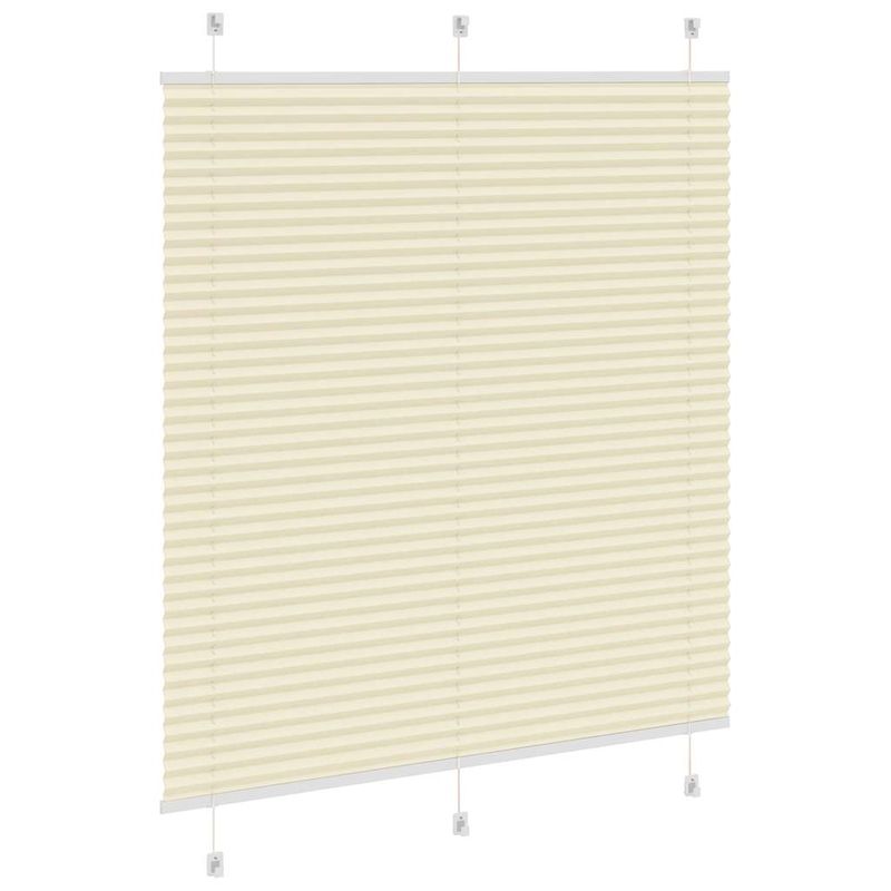 Casa si Gradina - Textile si covoare - Rulouri si jaluzele - Jaluza plisata Crem 120x150 cm Latime tesatura 119,4 cm - Infinity.ro