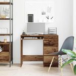 Casa si Gradina - Mobilier - Mese si birouri - Birouri - Birou din lemn vechi 90x45x76 cm din lemn de prelucrare - Infinity.ro