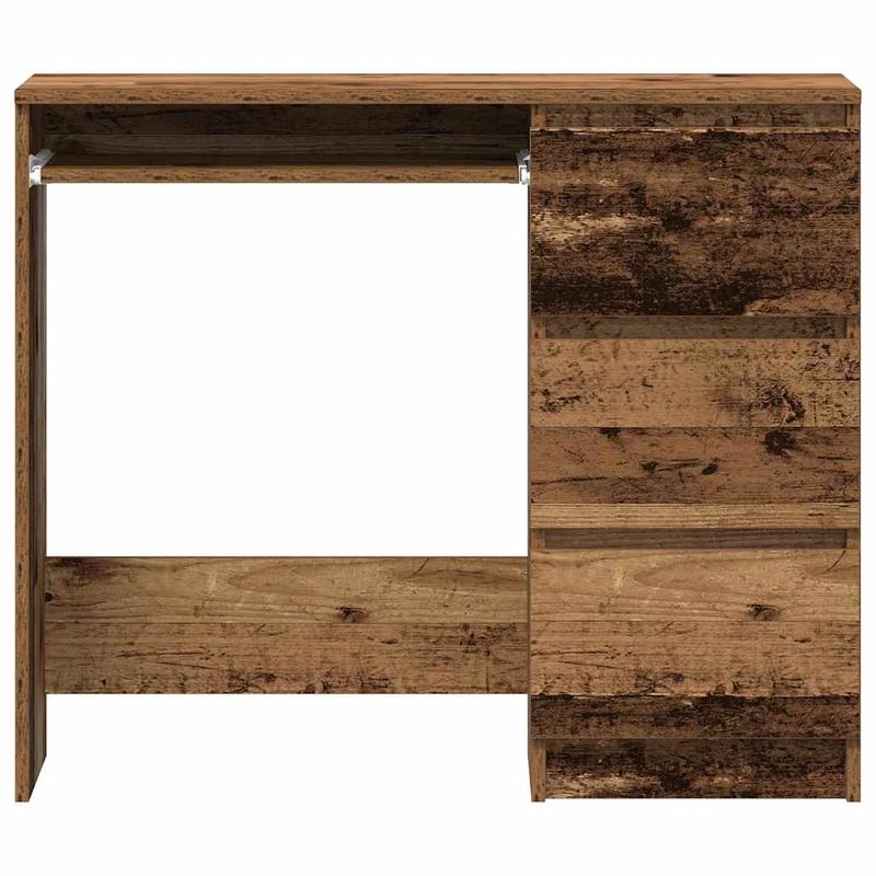 Casa si Gradina - Mobilier - Mese si birouri - Birouri - Birou din lemn vechi 90x45x76 cm din lemn de prelucrare - Infinity.ro