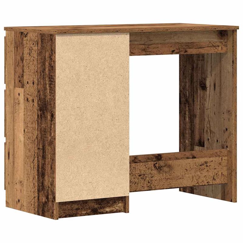 Casa si Gradina - Mobilier - Mese si birouri - Birouri - Birou din lemn vechi 90x45x76 cm din lemn de prelucrare - Infinity.ro
