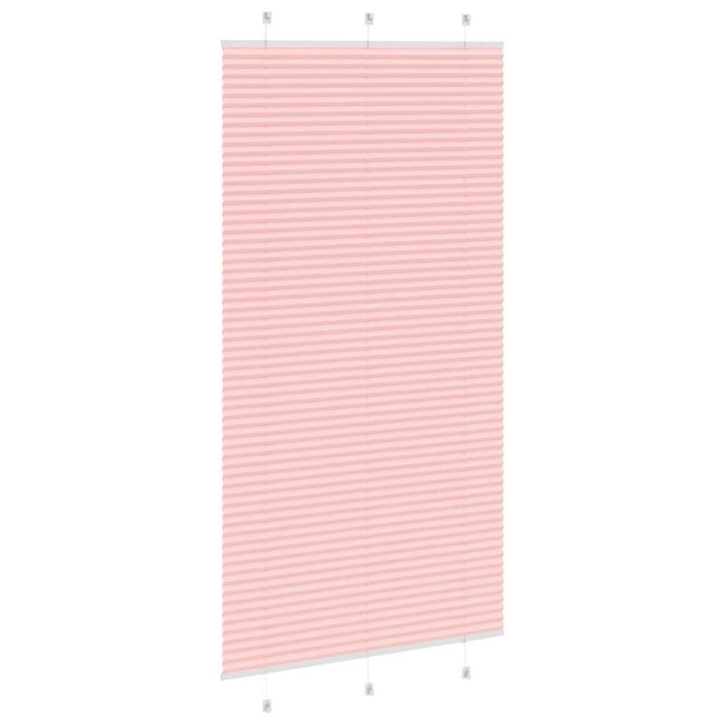 Casa si Gradina - Textile si covoare - Rulouri si jaluzele - Jaluza plisata roz 105x200 cm Latime tesatura 104,4 cm - Infinity.ro