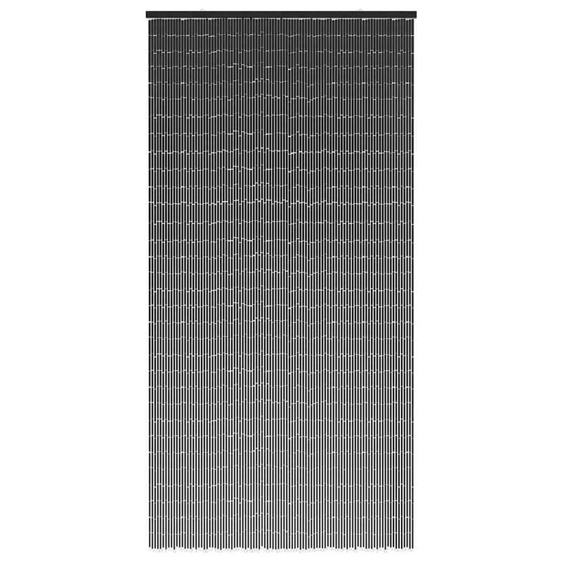 Casa si Gradina - Textile si covoare - Perdele si draperii - Perdele - Perdele usa cu insecte gri inchis 90x220 cm bambus - Infinity.ro