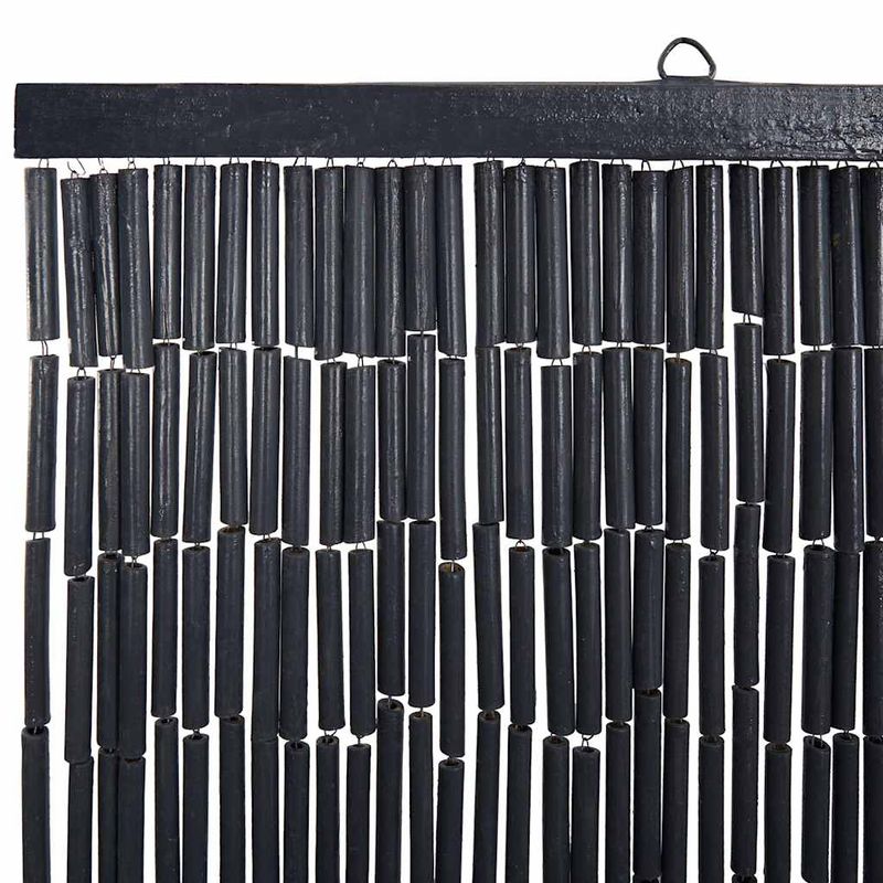 Casa si Gradina - Textile si covoare - Perdele si draperii - Perdele - Perdele usa cu insecte gri inchis 90x220 cm bambus - Infinity.ro