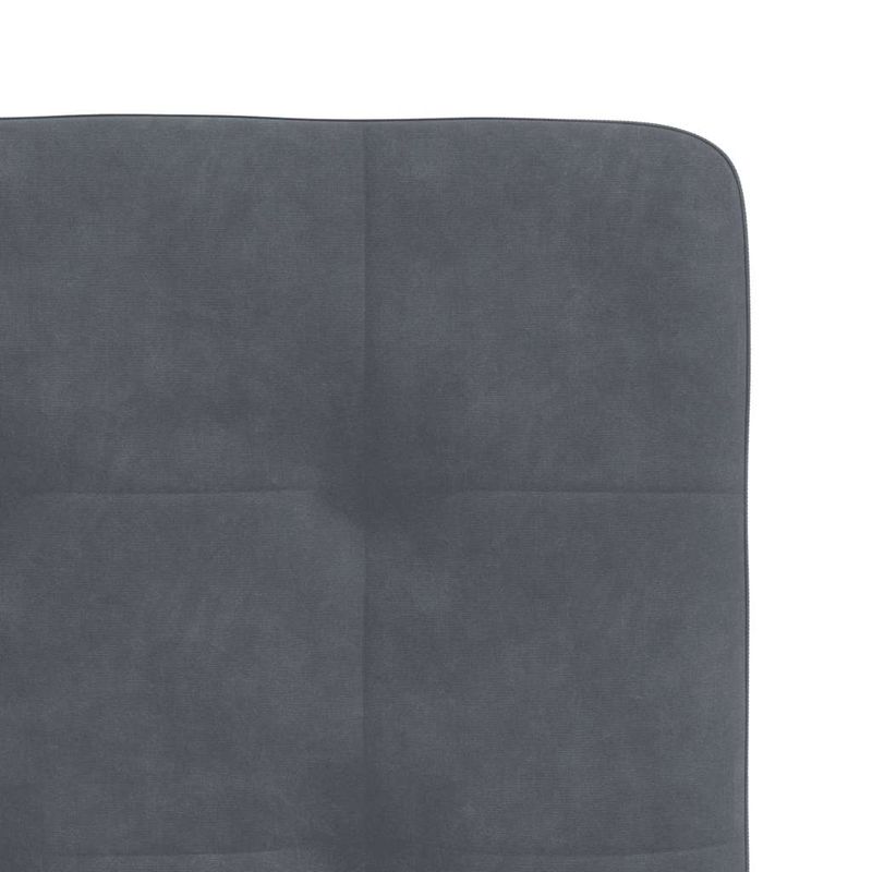 Casa si Gradina - Mobilier - Scaune si fotolii - Scaune - Scaune de bucatarie, 2 buc., gri inchis, catifea - Infinity.ro