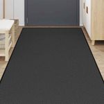 Casa si Gradina - Textile si covoare - Covoare - Covorase intrare - Pres negru 115x400 cm - Infinity.ro