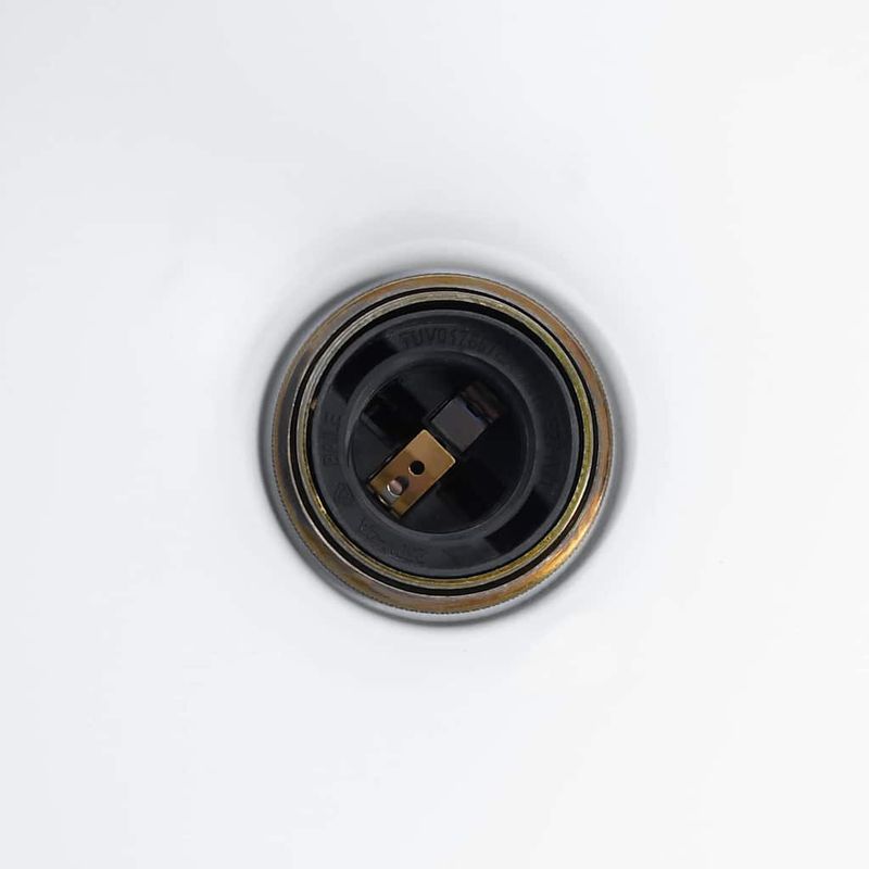 Casa si Gradina - Corpuri si surse de iluminat - Veioze si lampi - Lampi de veghe - Lampa suspendata reglabila pe inaltime E27 rosu lucios metal - Infinity.ro