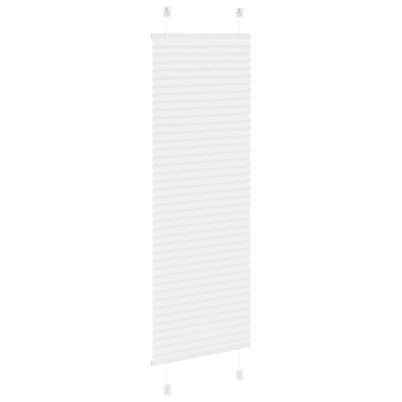 Casa si Gradina - Textile si covoare - Rulouri si jaluzele - Jaluza plisata alb 40x100 cm Latime tesatura 39,4cm poliester - Infinity.ro