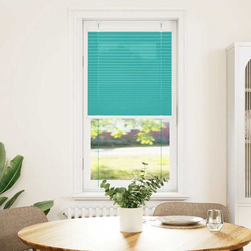 Casa si Gradina - Textile si covoare - Rulouri si jaluzele - Jaluza plisata verde petrol 55x150 cm Latime tesatura 54,4 cm - Infinity.ro