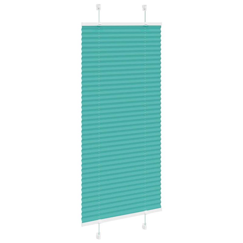 Casa si Gradina - Textile si covoare - Rulouri si jaluzele - Jaluza plisata verde petrol 55x150 cm Latime tesatura 54,4 cm - Infinity.ro