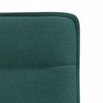 Casa si Gradina - Mobilier - Scaune si fotolii - Scaune - Scaune de bucatarie, 2 buc., verde inchis, material textil - Infinity.ro