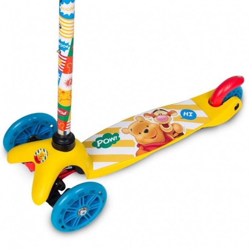 Sport si Outdoor - Role, trotinete si skateboard - Trotinete copii - Trotineta pentru copii 2 ani +, cu 3 roti, Winnie the Pooh - Infinity.ro