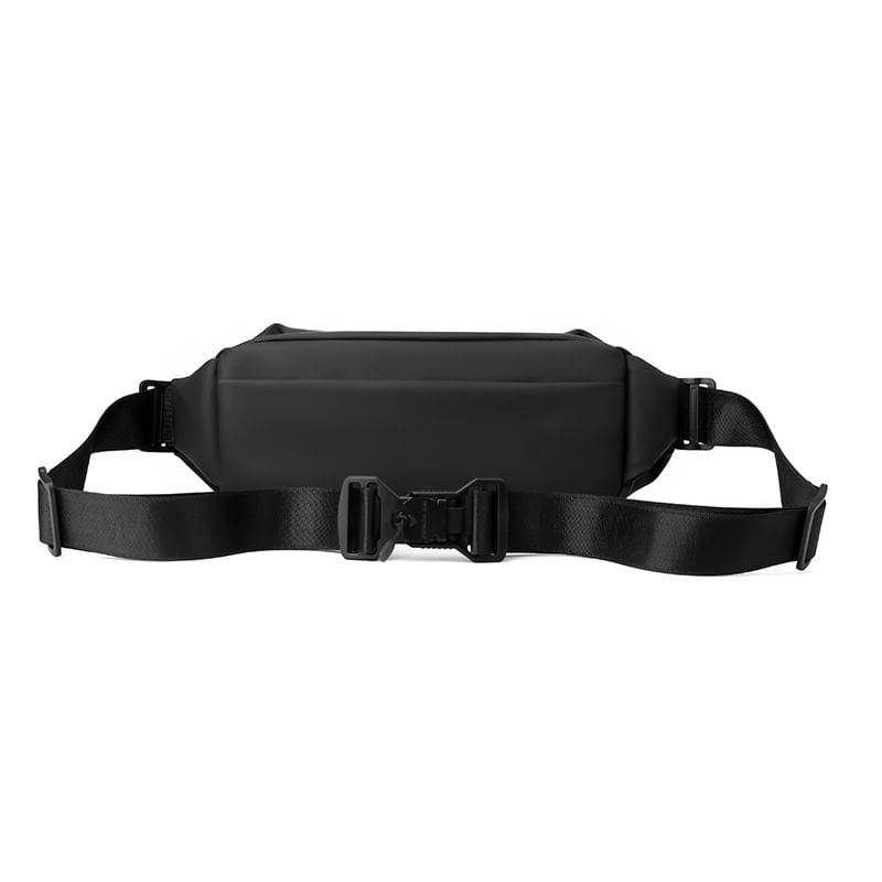 Sport si Outdoor - Echipament Sportiv - Accesorii echipament sportiv - Genti si borsete fitness - Borseta, geanta umar, 4 buzunare, 36 x 13 x 9 cm, unisex. neagra, Obralix® - Infinity.ro