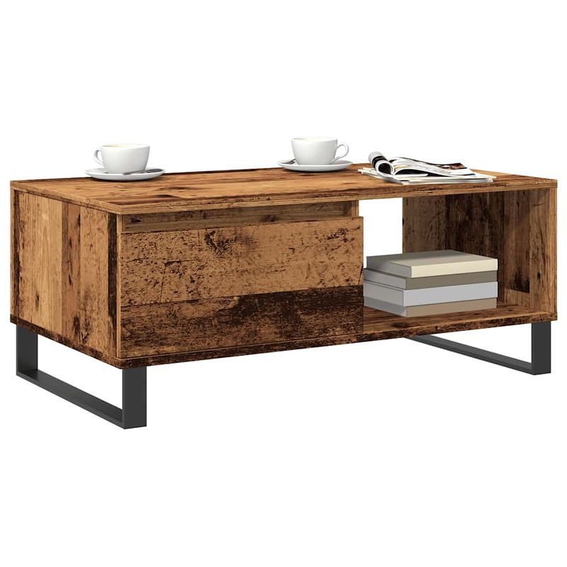 Casa si Gradina - Mobilier - Mese si birouri - Masute de cafea - Masuta de cafea, lemn vechi, 90x50x36,5 cm, lemn prelucrat - Infinity.ro