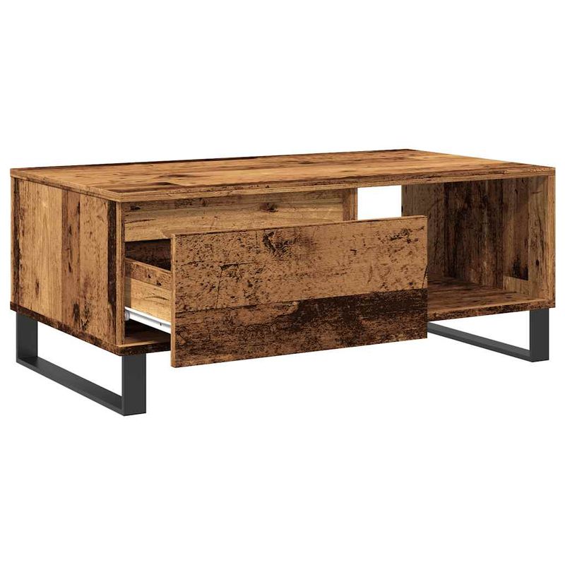 Casa si Gradina - Mobilier - Mese si birouri - Masute de cafea - Masuta de cafea, lemn vechi, 90x50x36,5 cm, lemn prelucrat - Infinity.ro