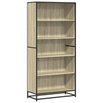 Casa si Gradina - Mobilier - Biblioteci si rafturi - Biblioteci - Biblioteca, stejar sonoma, 80,5x35x170,5 cm, lemn prelucrat - Infinity.ro