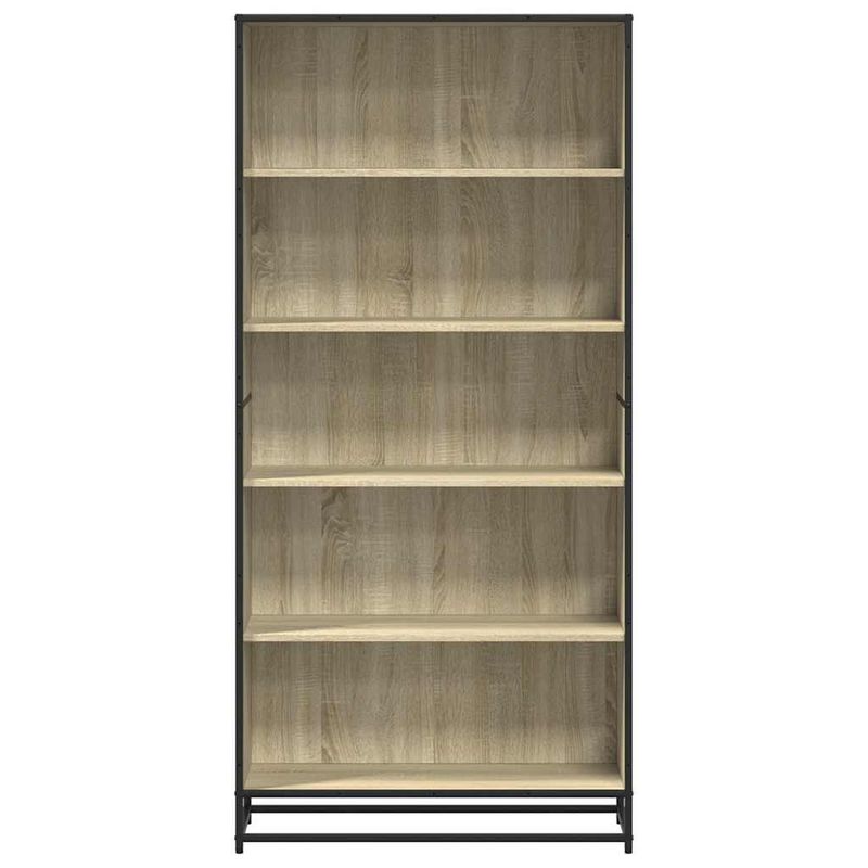 Casa si Gradina - Mobilier - Biblioteci si rafturi - Biblioteci - Biblioteca, stejar sonoma, 80,5x35x170,5 cm, lemn prelucrat - Infinity.ro