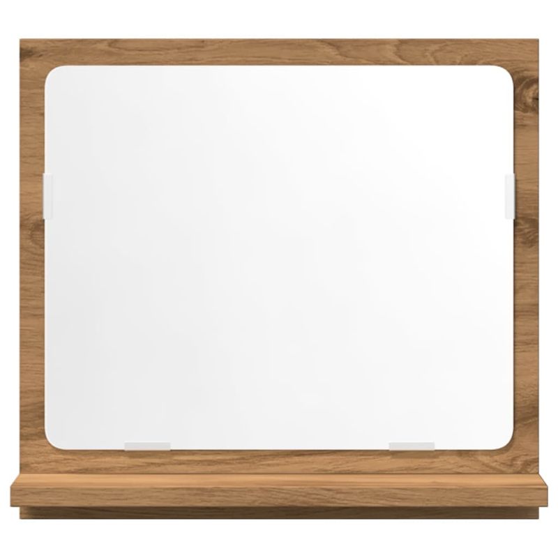 Casa si Gradina - Mobilier - Mobilier baie - Corpuri baie - Dulap baie cu oglinda stejar artizanal 40x11x37 cm, lemn - Infinity.ro