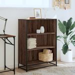 Casa si Gradina - Mobilier - Biblioteci si rafturi - Biblioteci - Biblioteca, stejar maro, 80,5x35x107,5 cm, lemn prelucrat - Infinity.ro