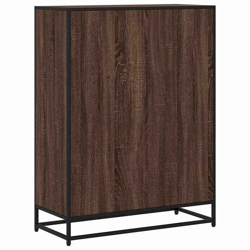 Casa si Gradina - Mobilier - Biblioteci si rafturi - Biblioteci - Biblioteca, stejar maro, 80,5x35x107,5 cm, lemn prelucrat - Infinity.ro