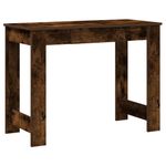 Casa si Gradina - Mobilier - Mese si birouri - Birouri - Birou, stejar fumuriu,100x45x75 cm, lemn prelucrat - Infinity.ro