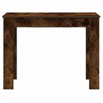 Casa si Gradina - Mobilier - Mese si birouri - Birouri - Birou, stejar fumuriu,100x45x75 cm, lemn prelucrat - Infinity.ro