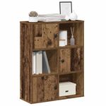 Casa si Gradina - Mobilier - Biblioteci si rafturi - Biblioteci - Biblioteca, lemn vechi, 60x24x76,5 cm, lemn prelucrat - Infinity.ro