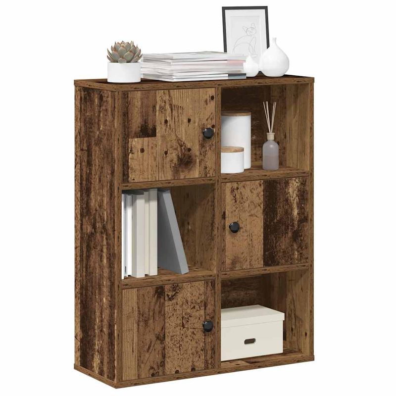 Casa si Gradina - Mobilier - Biblioteci si rafturi - Biblioteci - Biblioteca, lemn vechi, 60x24x76,5 cm, lemn prelucrat - Infinity.ro