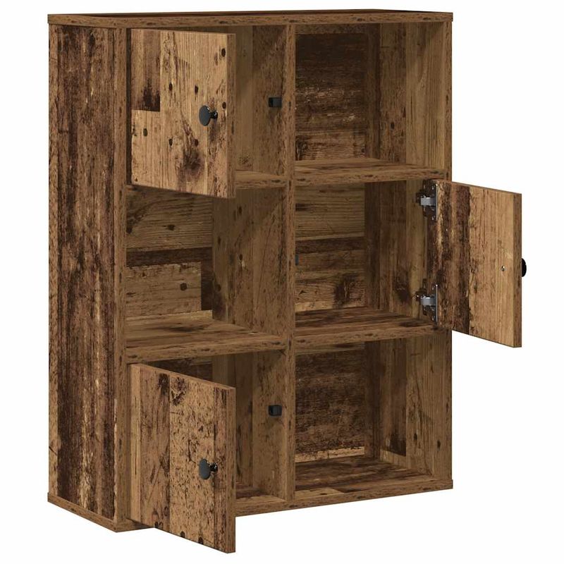 Casa si Gradina - Mobilier - Biblioteci si rafturi - Biblioteci - Biblioteca, lemn vechi, 60x24x76,5 cm, lemn prelucrat - Infinity.ro