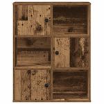 Casa si Gradina - Mobilier - Biblioteci si rafturi - Biblioteci - Biblioteca, lemn vechi, 60x24x76,5 cm, lemn prelucrat - Infinity.ro